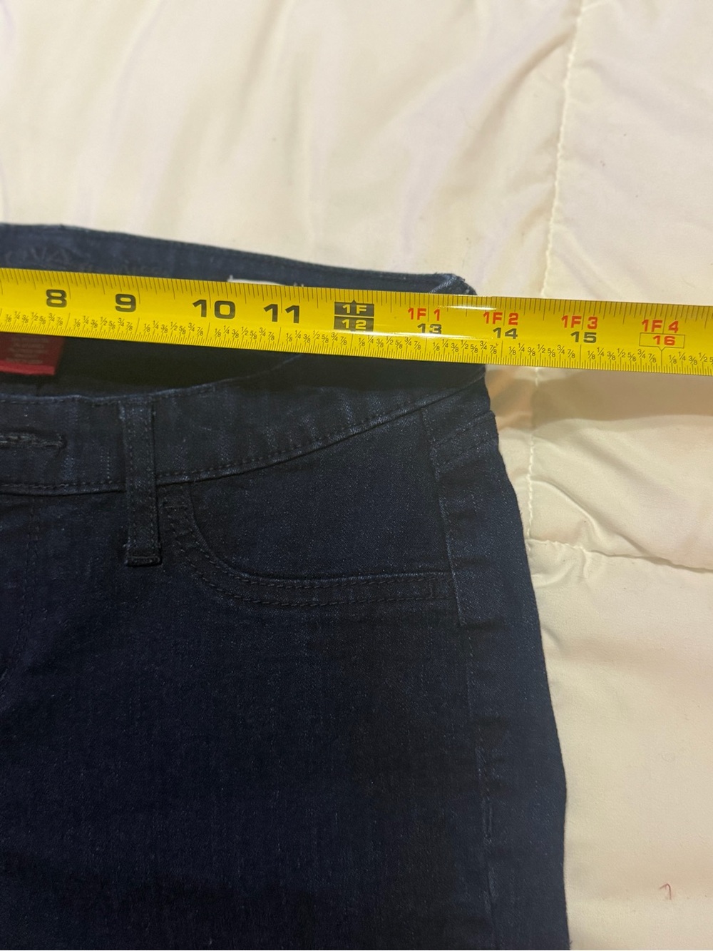 Arizona Jean Company Women's Skinny Jeans in Navy Blue - Picture 4 of 7